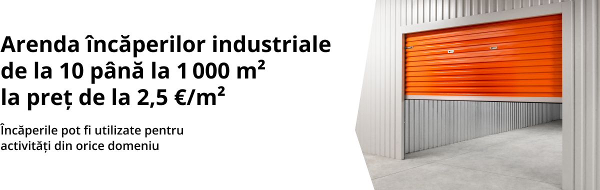 Încăperi industriale pentru afaceri